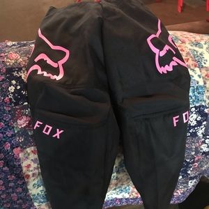 Kids fox dirt bike/ four wheeler pants